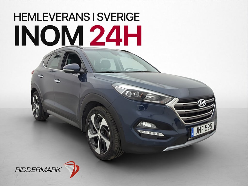 Hyundai Tucson AWD 177hk Premium Pano Kamera En-Brukare