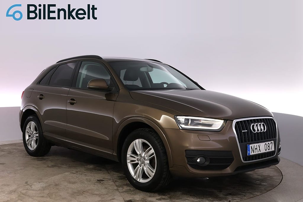 Audi Q3 2.0 TDI Quattro P-sensorer M-Värme Alcantara 140hk