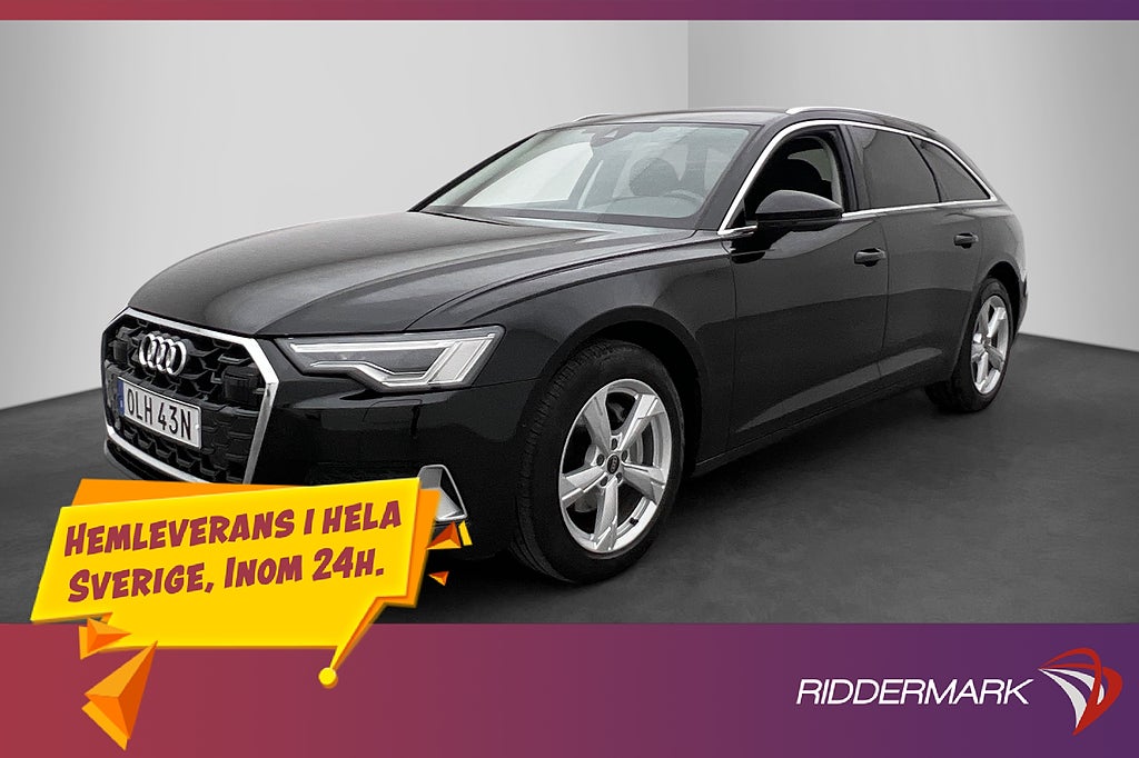 Audi A6 40 TDI Q Värmare Cockpit Kamera Drag Navi MOMS