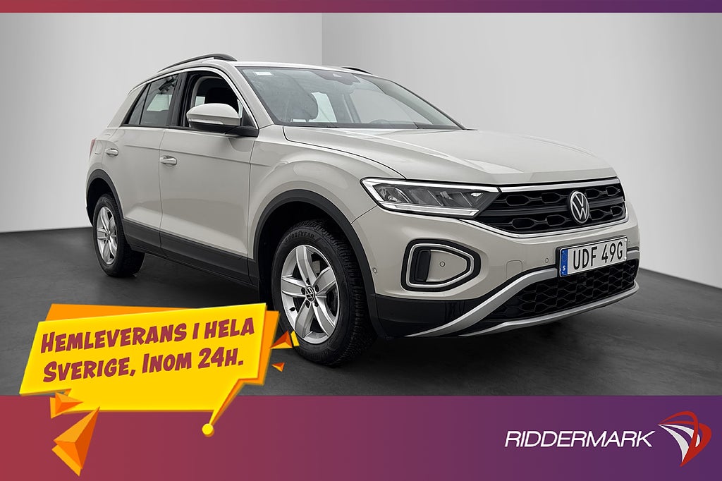 Volkswagen T-Roc 1.5 TSI 150hk Adapt-fart CarPlay P-Sensorer