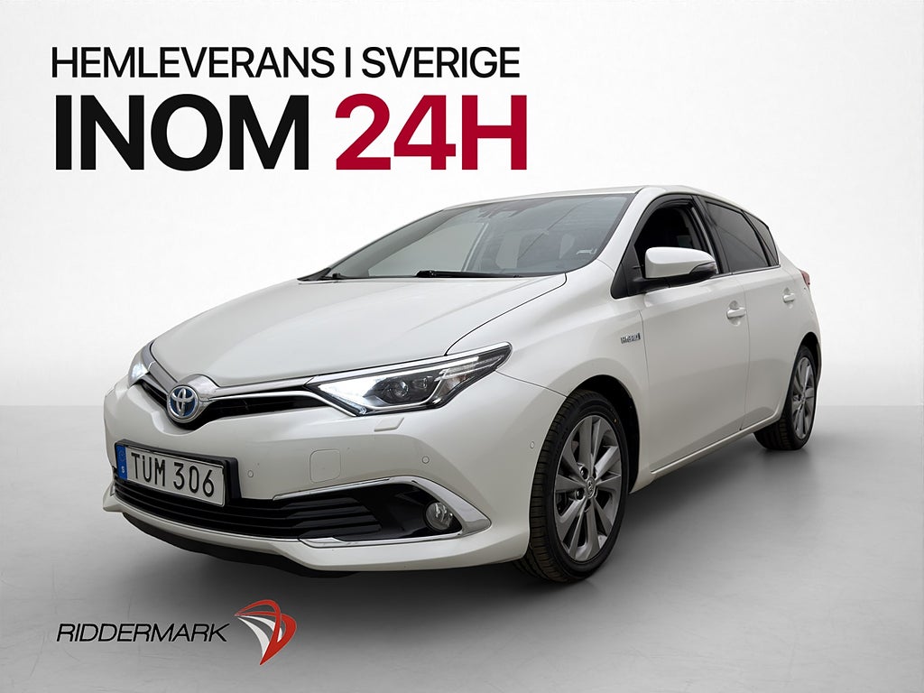 Toyota Auris Hybrid e-CVT 136hk Executive Kamera Navi