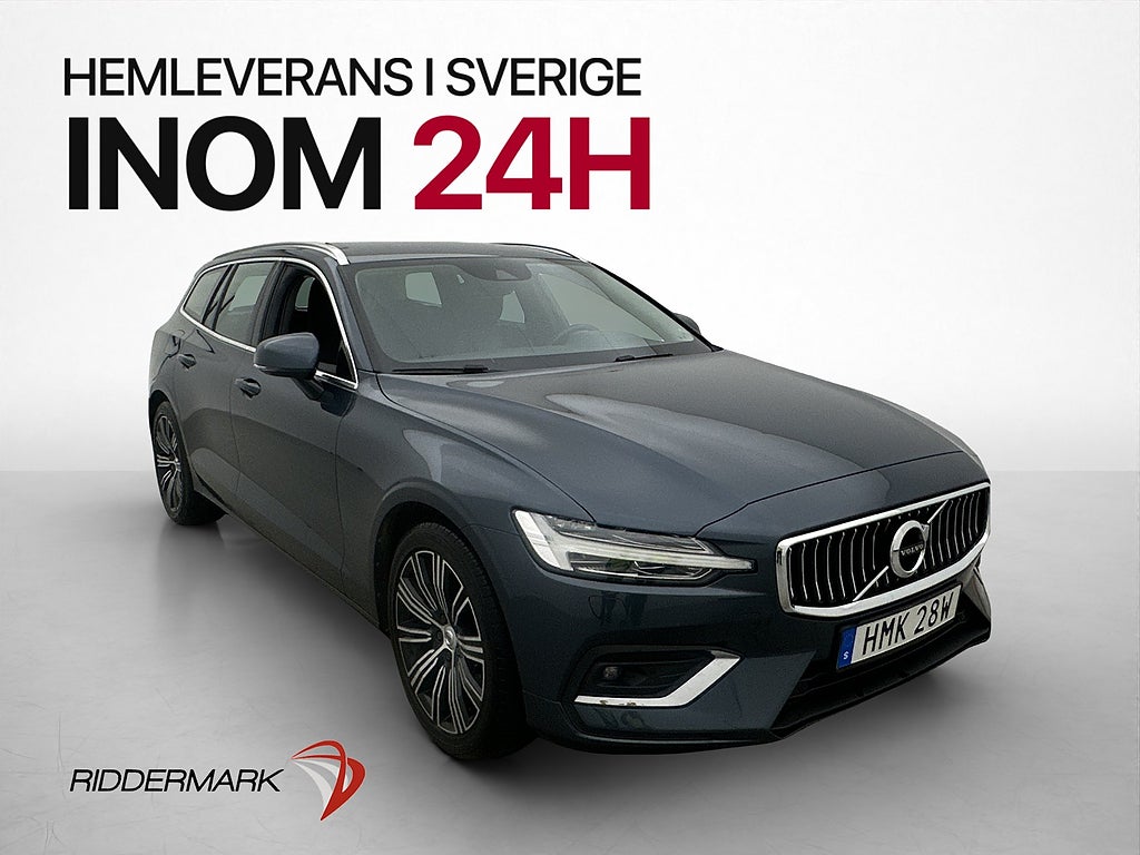 Volvo V60 D3 150hk Inscription Kamera Värmare Skinn VOC Drag