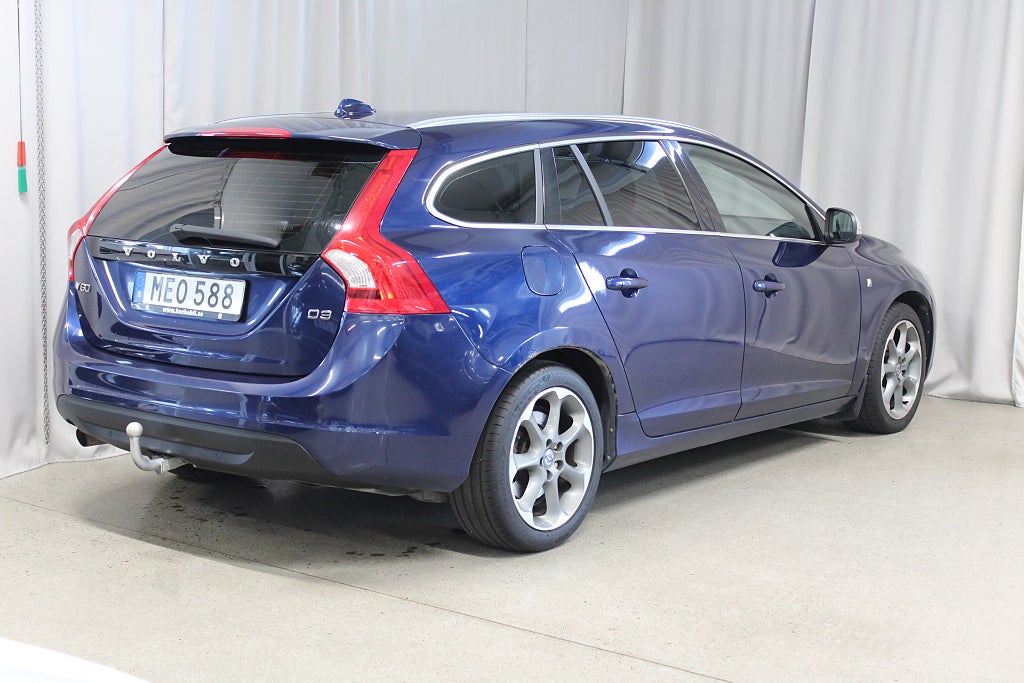 Volvo V60 D3 163HK Ocean Race, Drag, S&V-hjul