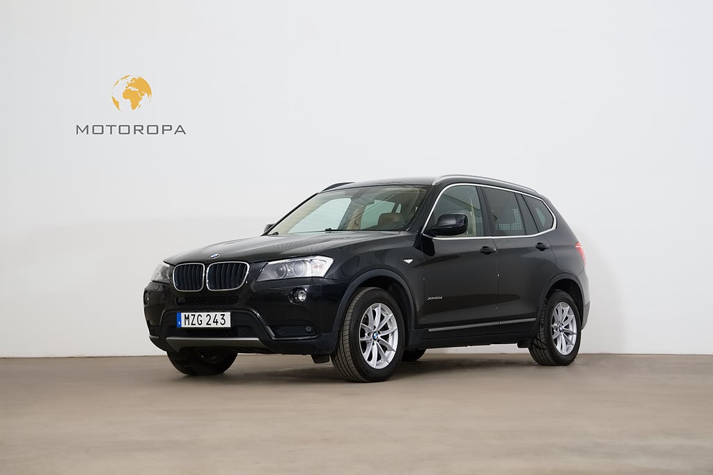 BMW X3 xDrive20d Automat / Värmare / Drag / Sportstolar