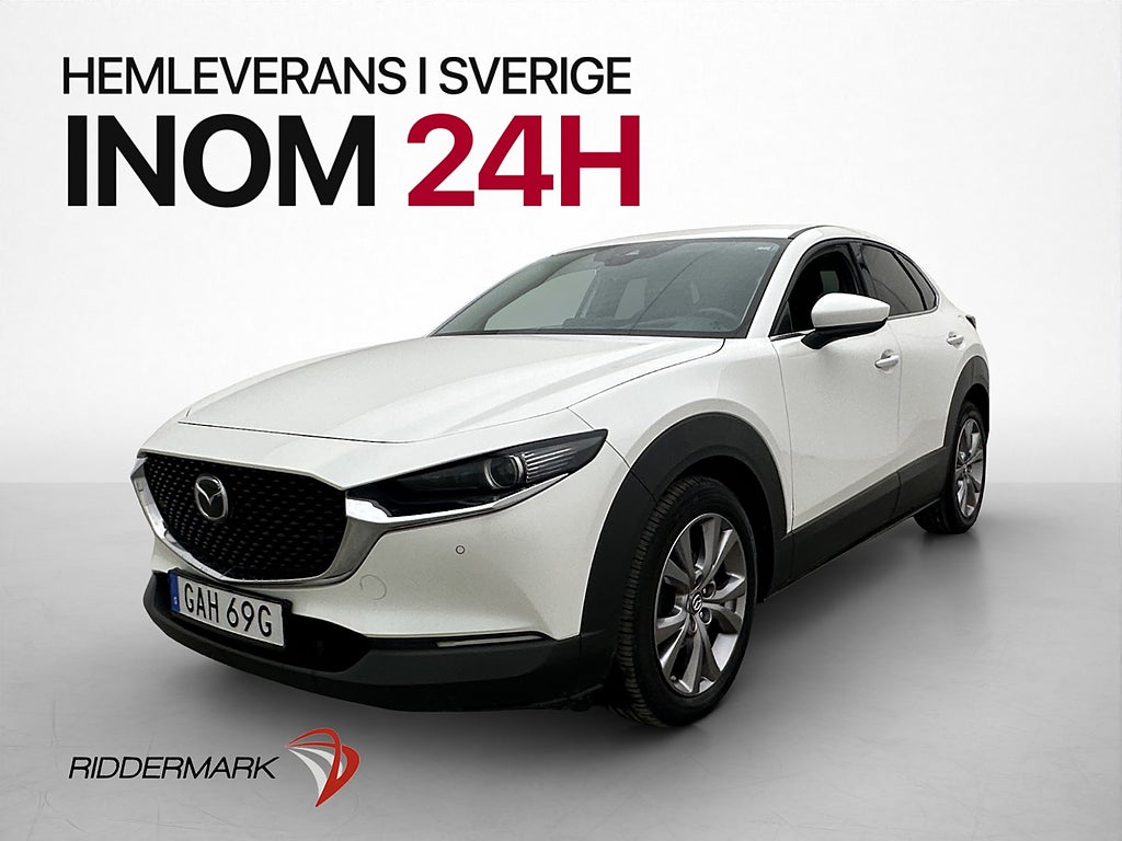 Mazda CX-30 2.0 180hk AWD BOSE Dragkrok HUD Kamera Rattvärme