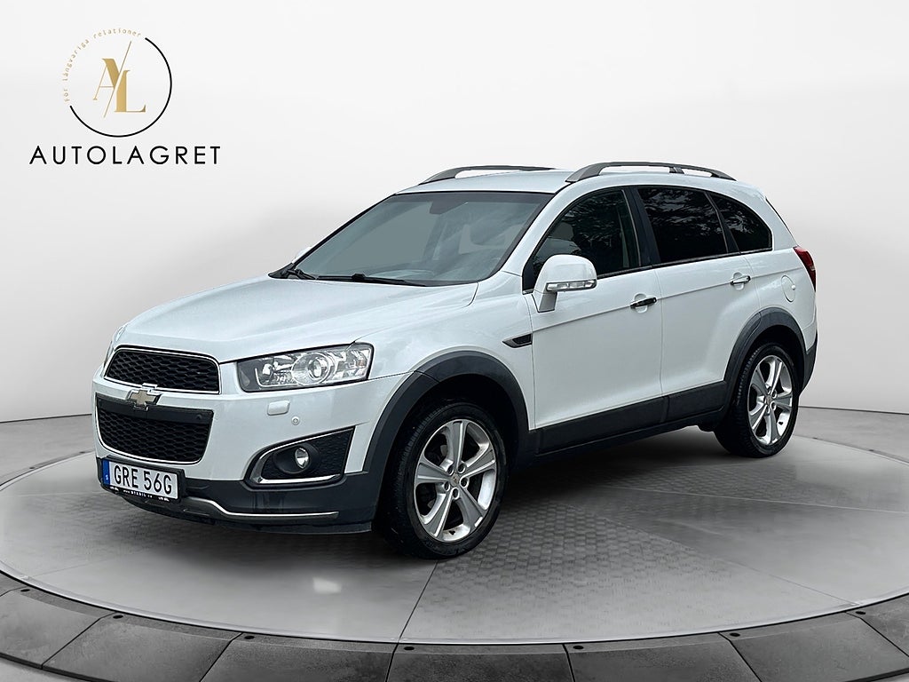 Chevrolet Captiva 2.2 VCDi AWD Hydra-Matic 7-Sits Dragkrok 184hk Fullserv