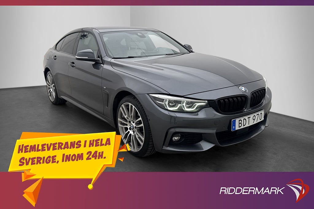 BMW 440 i xDrive GC 326hk M Sport Innovation H/K HUD Skinn
