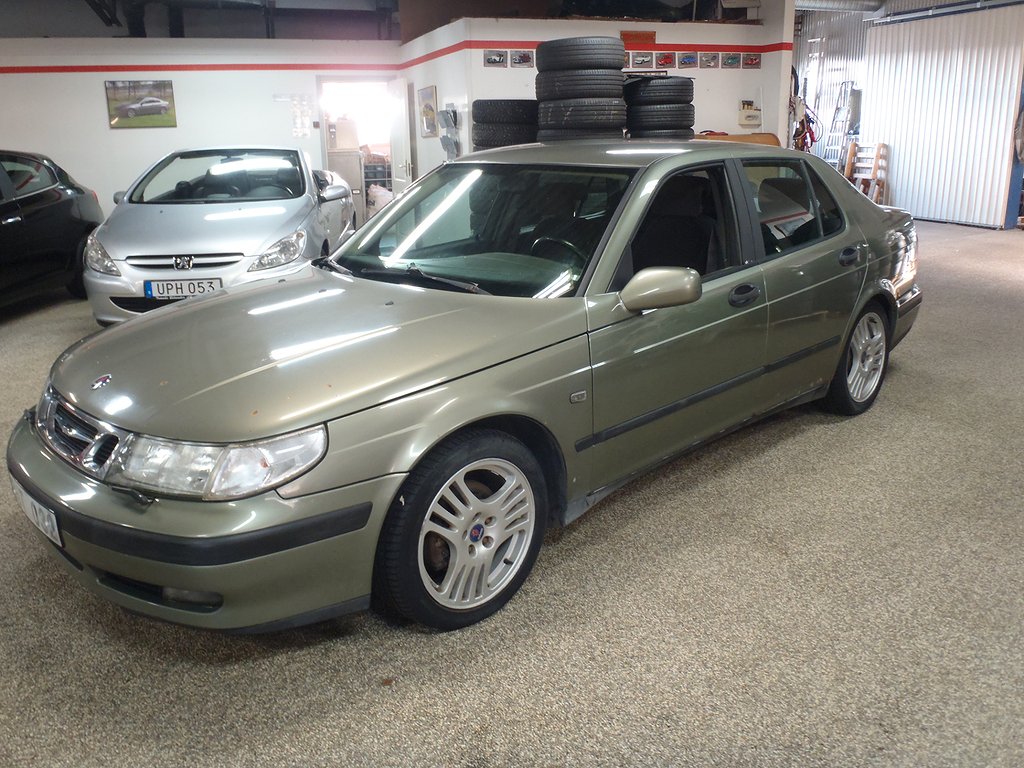 Saab 9-5 SportSedan 2.0 T, Bes+Fullserv, SÅLD