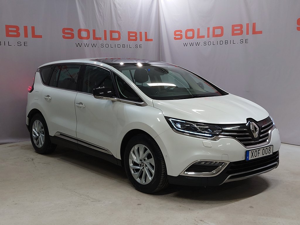Renault Espace 1.6 dCi EDC, 160hk, 2016