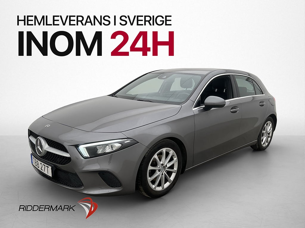 Mercedes-Benz A 180 d Progressive Kamera CarPlay Halvskinn