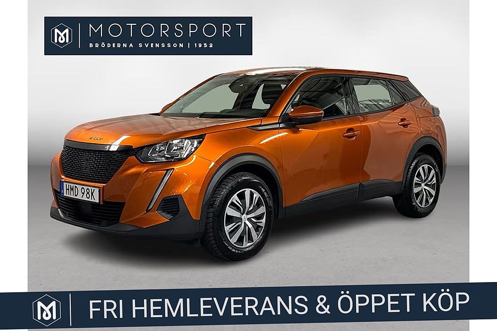 Peugeot 2008 1.2 PT Dragkrok Farthållare Sensorer Carplay Körfilsass
