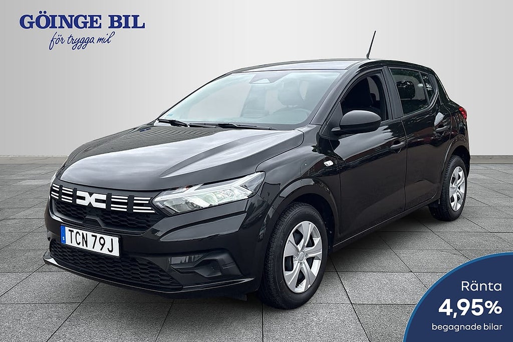 Dacia Sandero TCe 90 essential Nyservad/ P-varnare/ Bluet...
