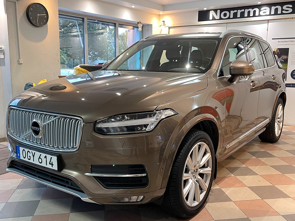 Volvo XC90 D5 AWD Geartronic Inscription/Nybes/7-Sits/235hk