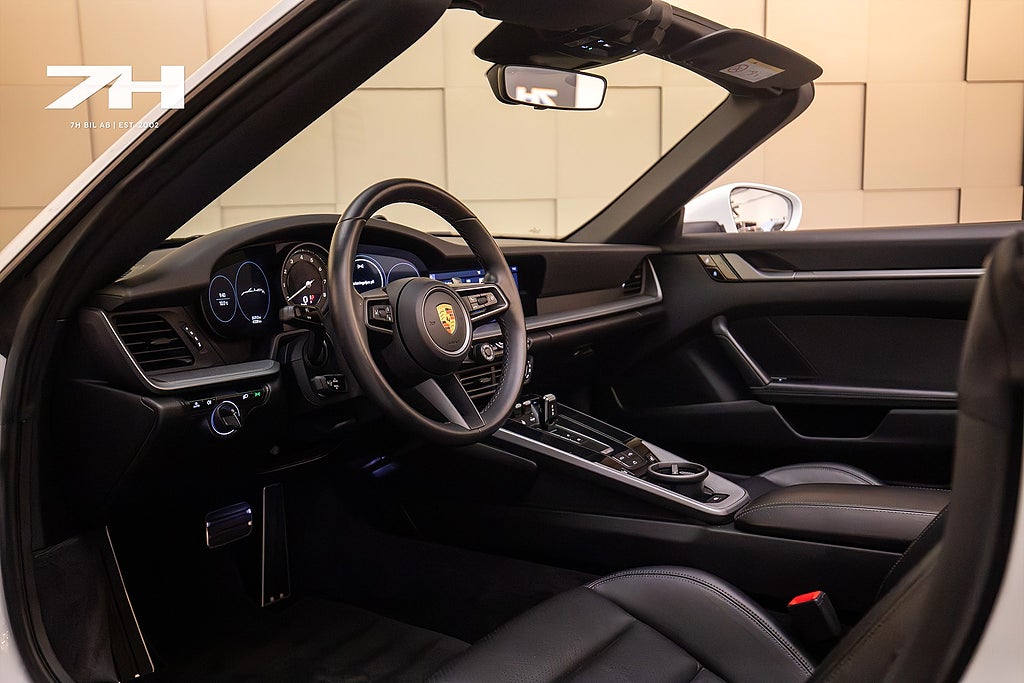 Porsche 911 Carrera S Cab Sport Chrono Sportavgas PASM Kamera
