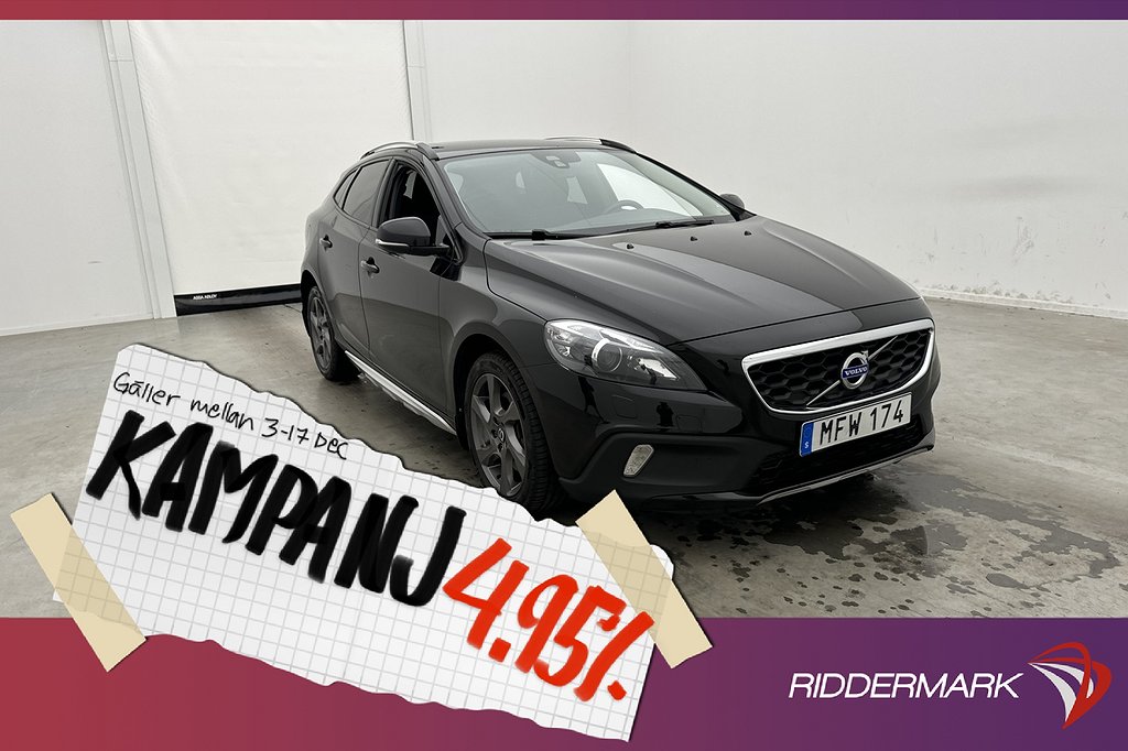 Volvo V40 Cross Country D2 Momentum Värm 4,95% Ränta