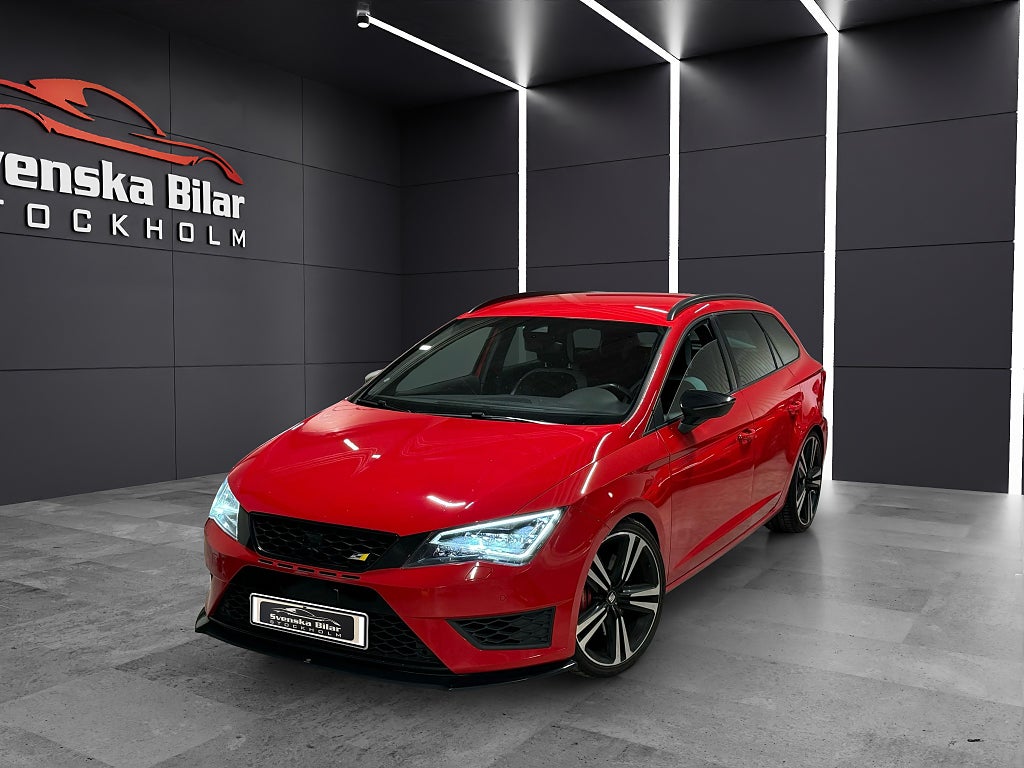 Seat Leon ST Cupra ST 380hk /SPORTAVGAS/MAXTON/MILLTEK/BLACKLINE/GPS