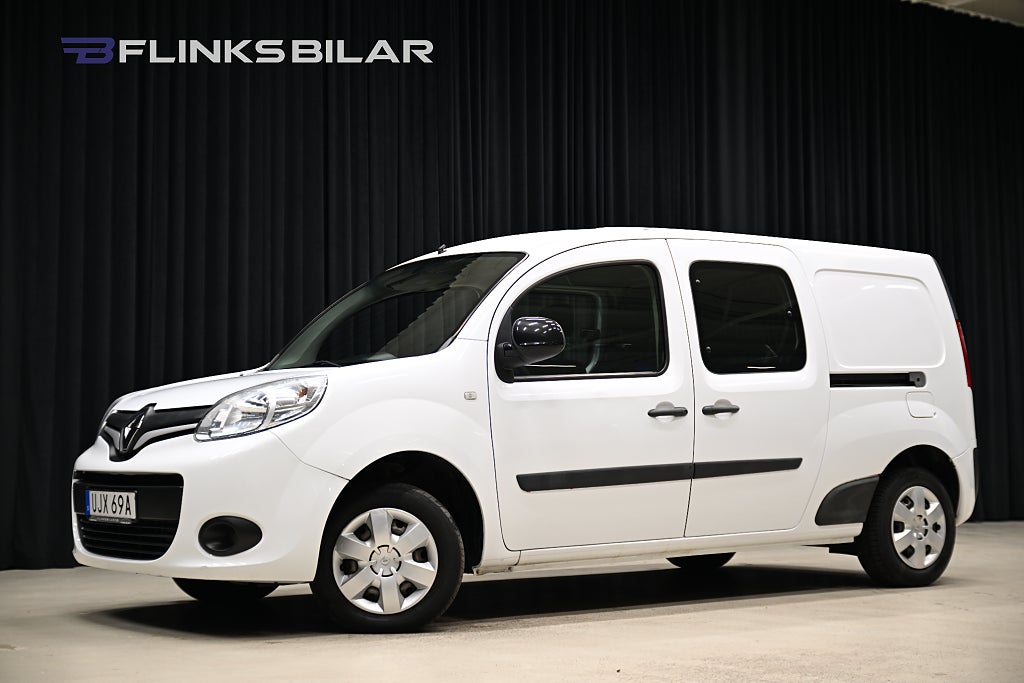 Renault Kangoo dCi 90HK Automat|Dubbelhytt|Dubbeldörr|Drag|M-Värmare
