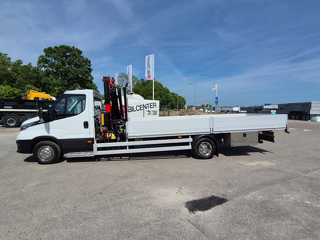 Iveco Daily 72C18 Automat Kranbil Fassi Kran Euro 6