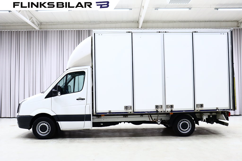 Volkswagen crafter 163HK Volymskåp|BG-Lyft|ÖppningsbarSida|Högskåp
