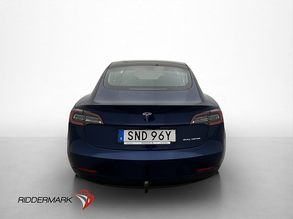 Tesla Model 3 Long Range AWD, 440hk, 2019