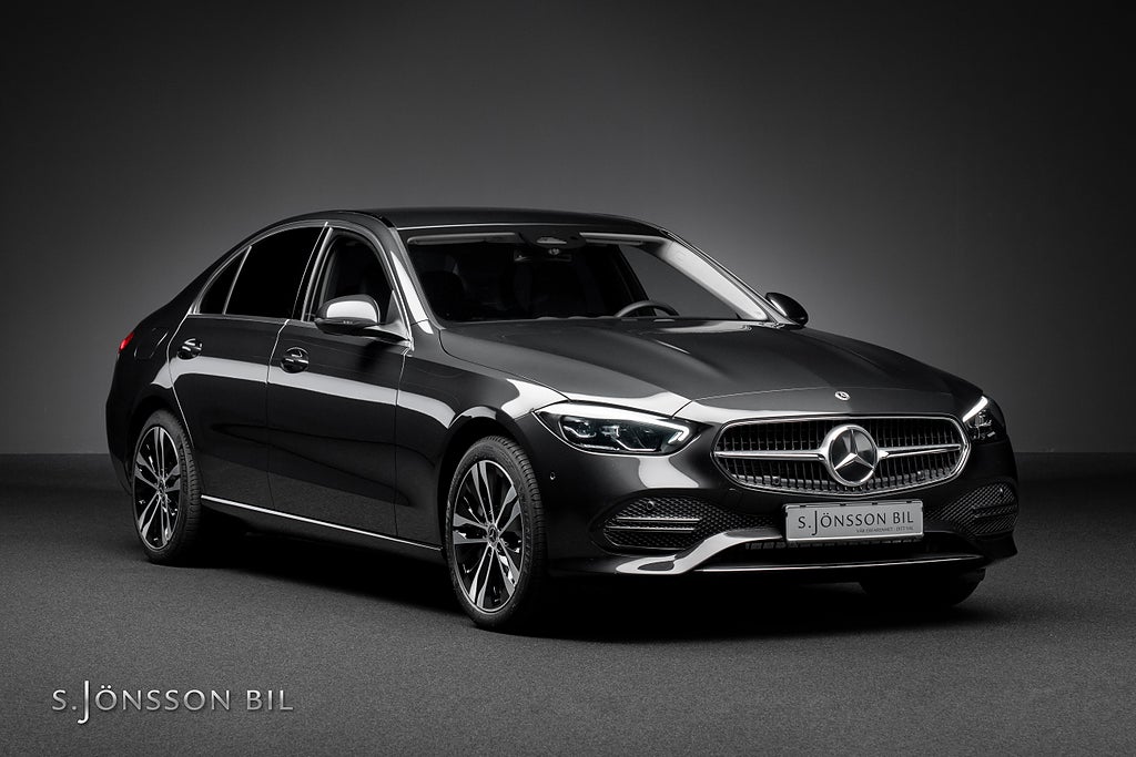 Mercedes-Benz C300 e / Drag / Akustikglas / Minne