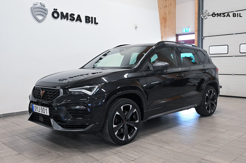 Cupra Ateca 2.0 TSI 4Drive 360 Navi Carplay Drag 300hk