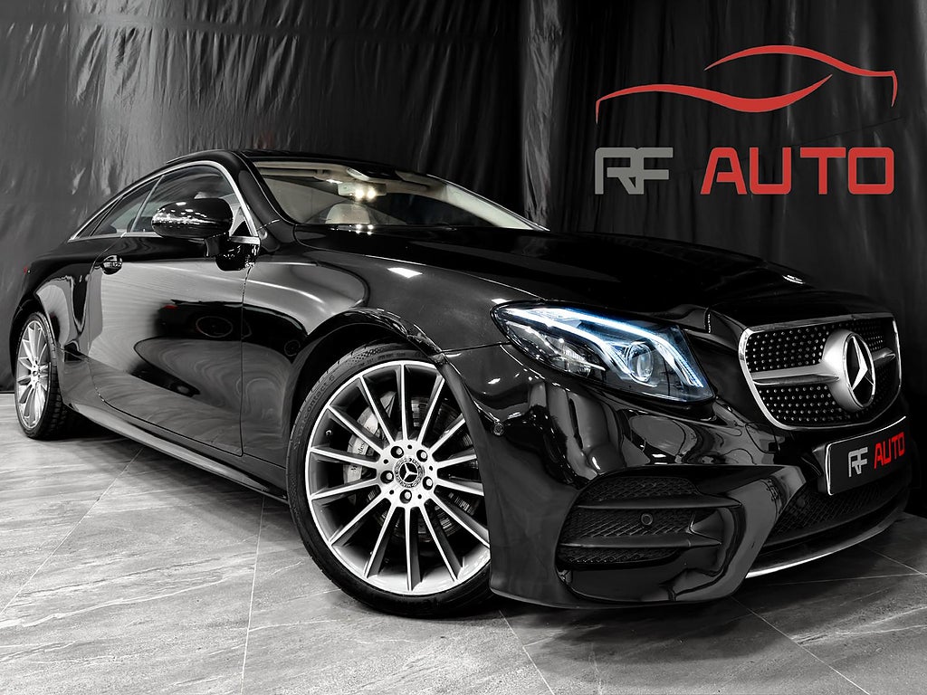 Mercedes-Benz E 300 Coupé 9G-Tronic AMG Panorama 20" 245hk