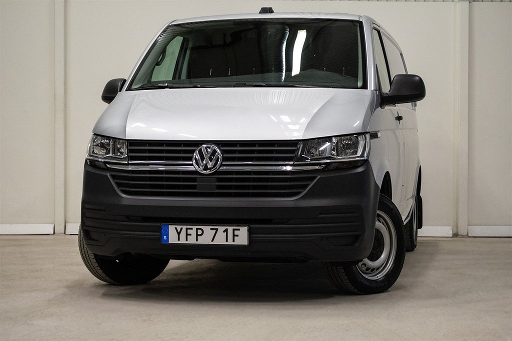 Volkswagen Transporter T30 6.1 2.0 TDI D-värm B-kam MOMS 3-sits 150hk