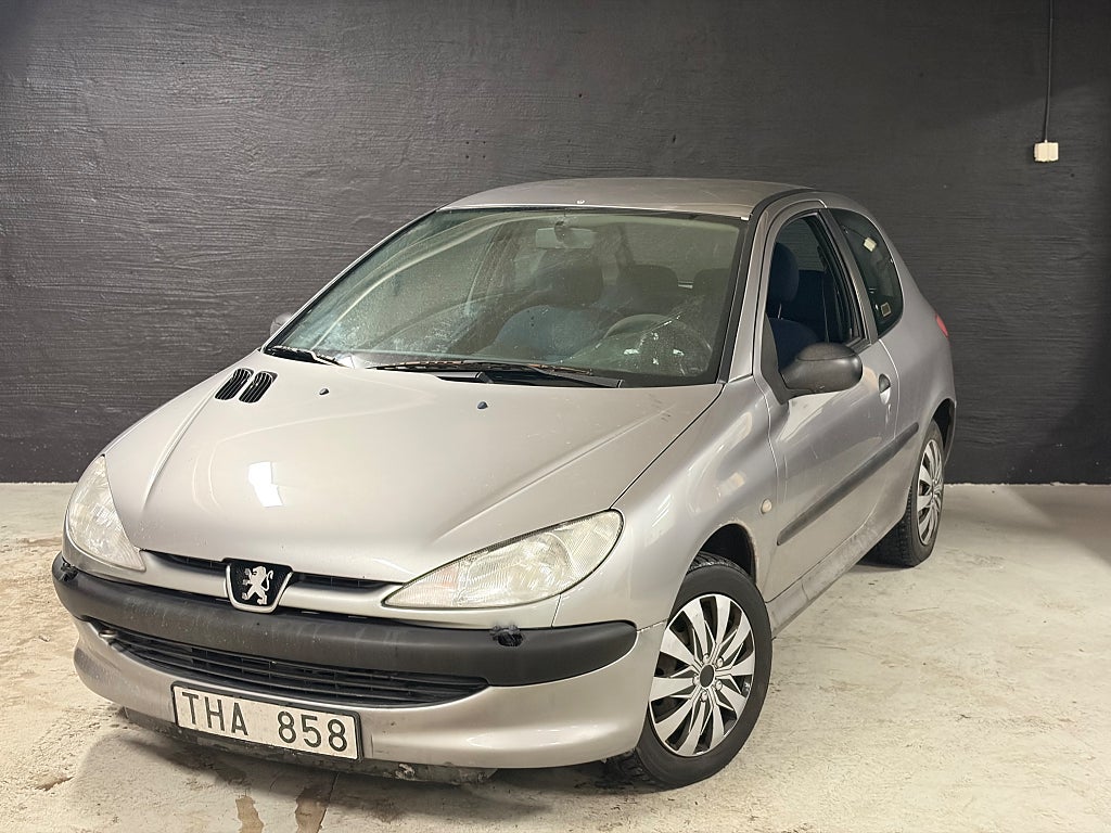Peugeot 206 3-dörrar 1.4 XR Euro 3