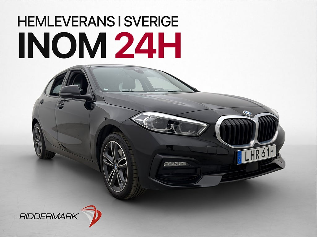 BMW 118 i 136hk Sport line CarPlay Navi Rattvärme Keyless