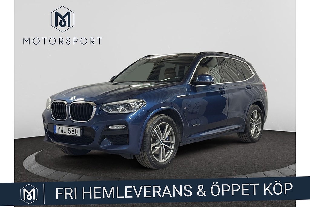 BMW X3 xDrive20d Aut M Sport Innovation Dragkrok Värmare