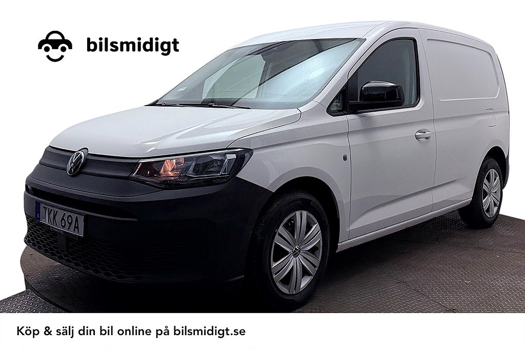 Volkswagen Caddy Cargo 2.0 TDI Aut Inredd Drivepkt Värmare MOMS 122hk