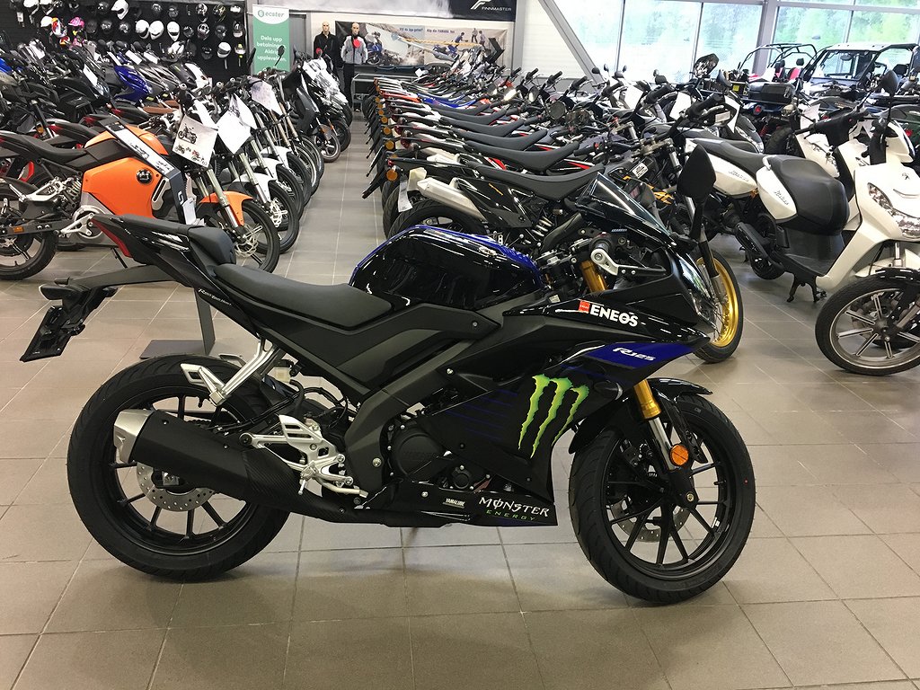 Yamaha Yzf R125 Monster Energy Yamaha Motogp Edition Vaxjo Bytbil Com