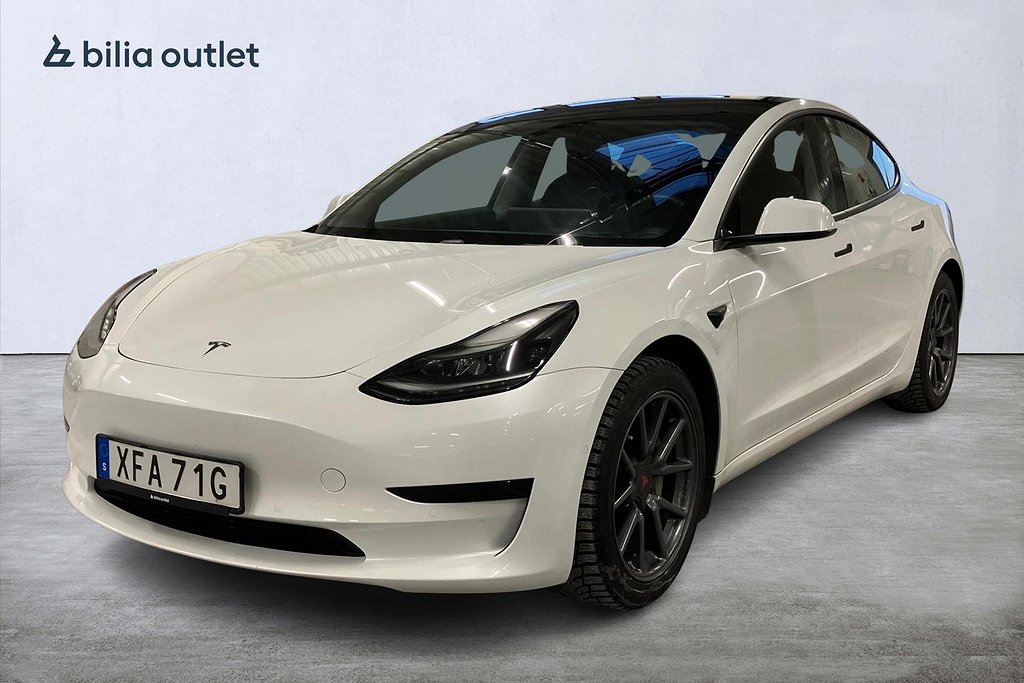 Tesla Model 3 Standard Range Plus 325hk B-Kam Navi SoV Moms